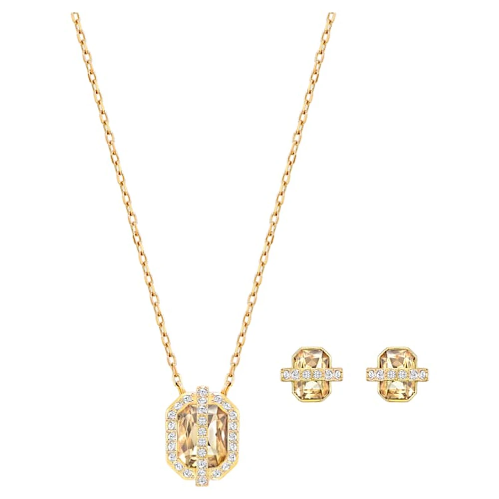 Favor set, Gold tone, Gold-tone plated by SWAROVSKI