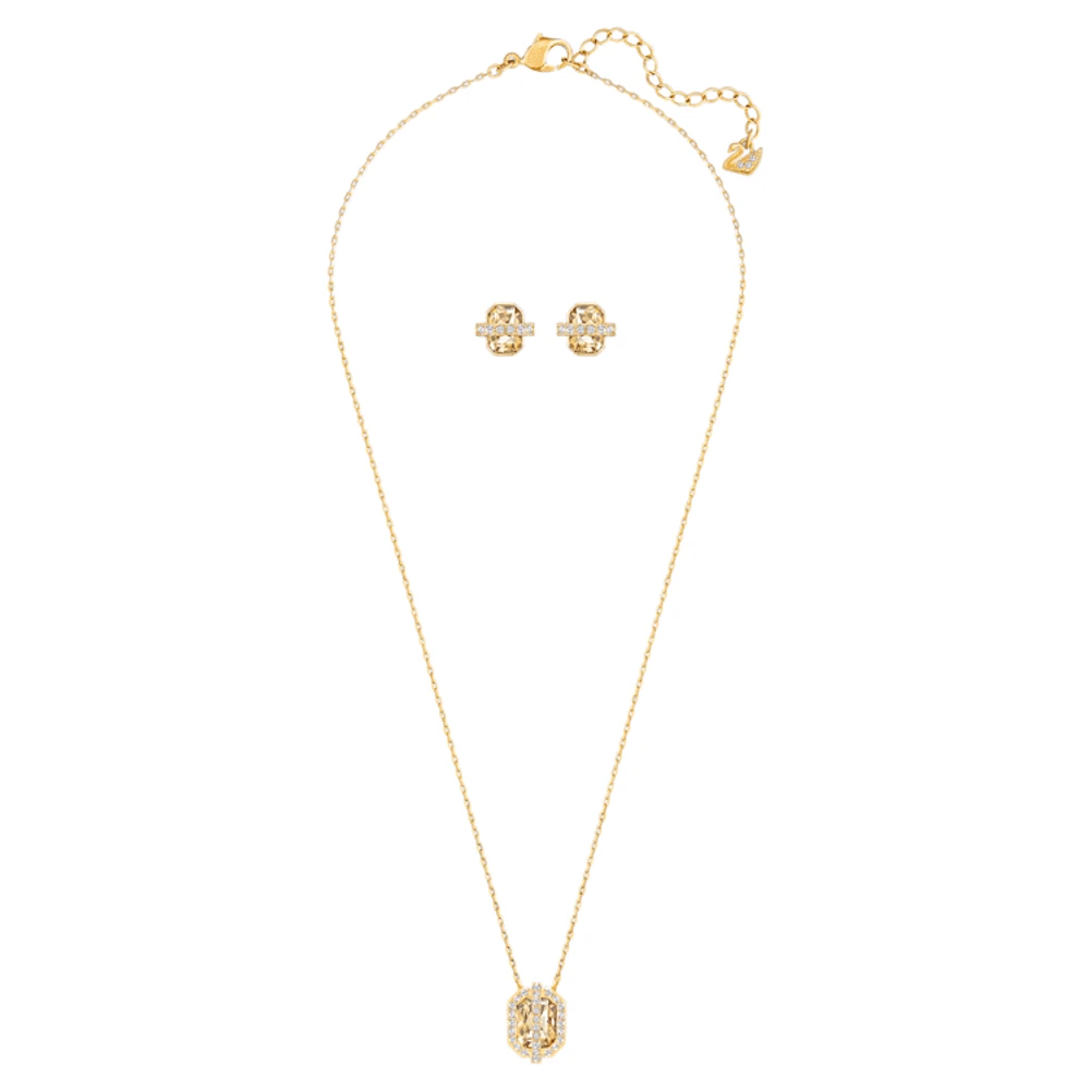 Favor set, Gold tone, Gold-tone plated by SWAROVSKI