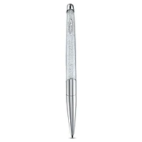 Crystalline Nova ballpoint pen, Silver Tone, Chrome plated by SWAROVSKI