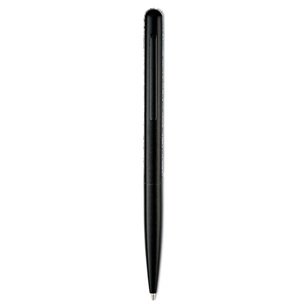 Crystal Shimmer ballpoint pen, Black, Black lacquered by SWAROVSKI