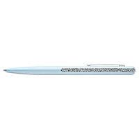 Crystal Shimmer ballpoint pen, Blue, Blue lacquered, chrome plated by SWAROVSKI