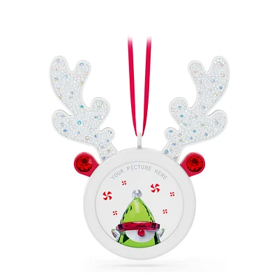 Holiday Cheers Reindeer Hanging Picture Frame by SWAROVSKI