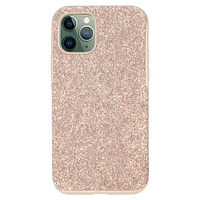 High smartphone case, iPhone® 12 mini, Rose gold tone by SWAROVSKI