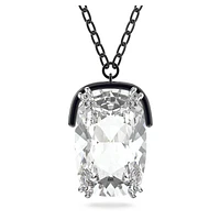 Harmonia pendant, Oversized crystal, White, Mixed metal finish by SWAROVSKI