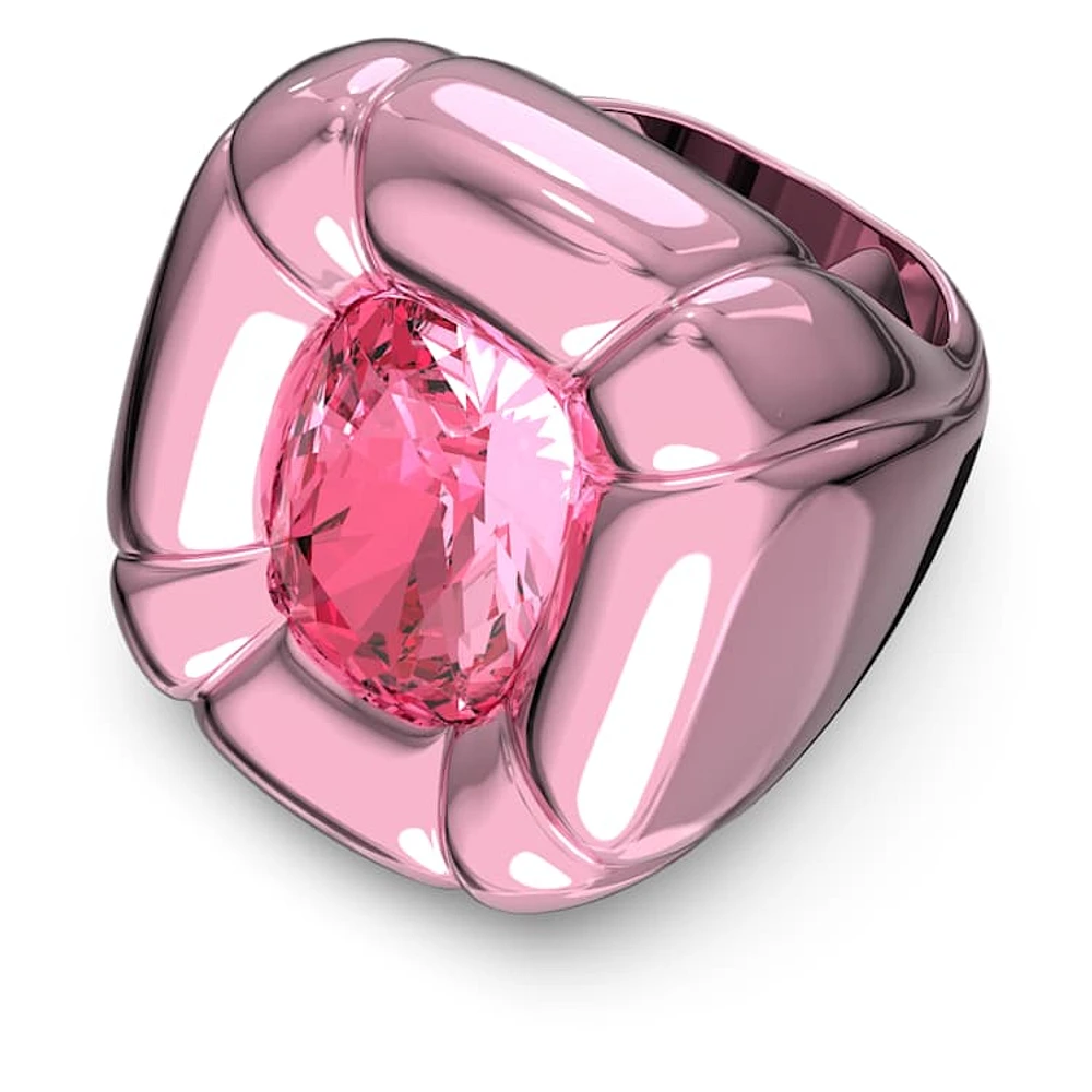 Dulcis cocktail ring, Cushion cut, Pink by SWAROVSKI