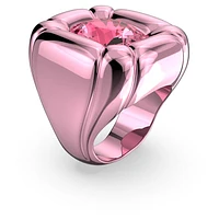 Dulcis cocktail ring, Cushion cut, Pink by SWAROVSKI