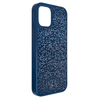 Glam Rock smartphone case, iPhone® 12 mini, Blue by SWAROVSKI