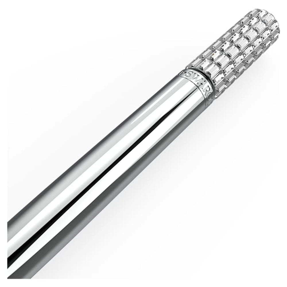 Ballpoint pen, Silver Tone, Chrome plated by SWAROVSKI