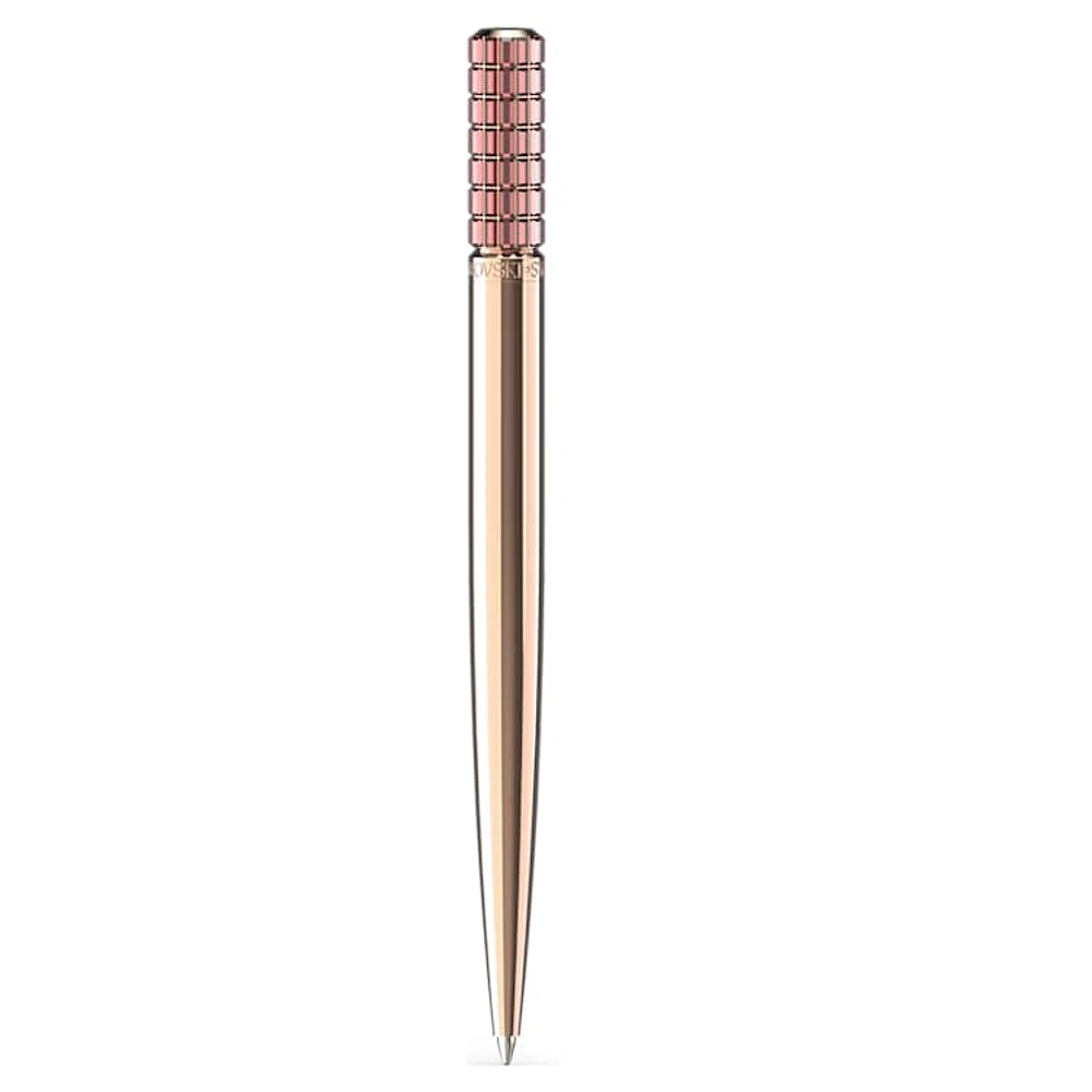 Ballpoint pen, Pink, Rose gold-tone plated by SWAROVSKI