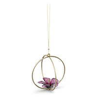 Garden Tales Hibiscus Ball Ornament, Large by SWAROVSKI