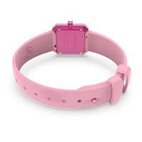 Watch, Silicone strap, Pink by SWAROVSKI