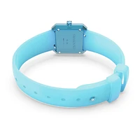 Watch, Silicone strap, Blue by SWAROVSKI