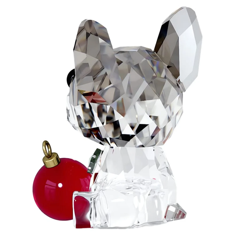 Holiday Cheers French Bulldog by SWAROVSKI