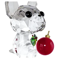 Holiday Cheers French Bulldog by SWAROVSKI