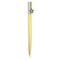 Celebration 2022 ballpoint pen, Star, White, Gold-tone plated by SWAROVSKI