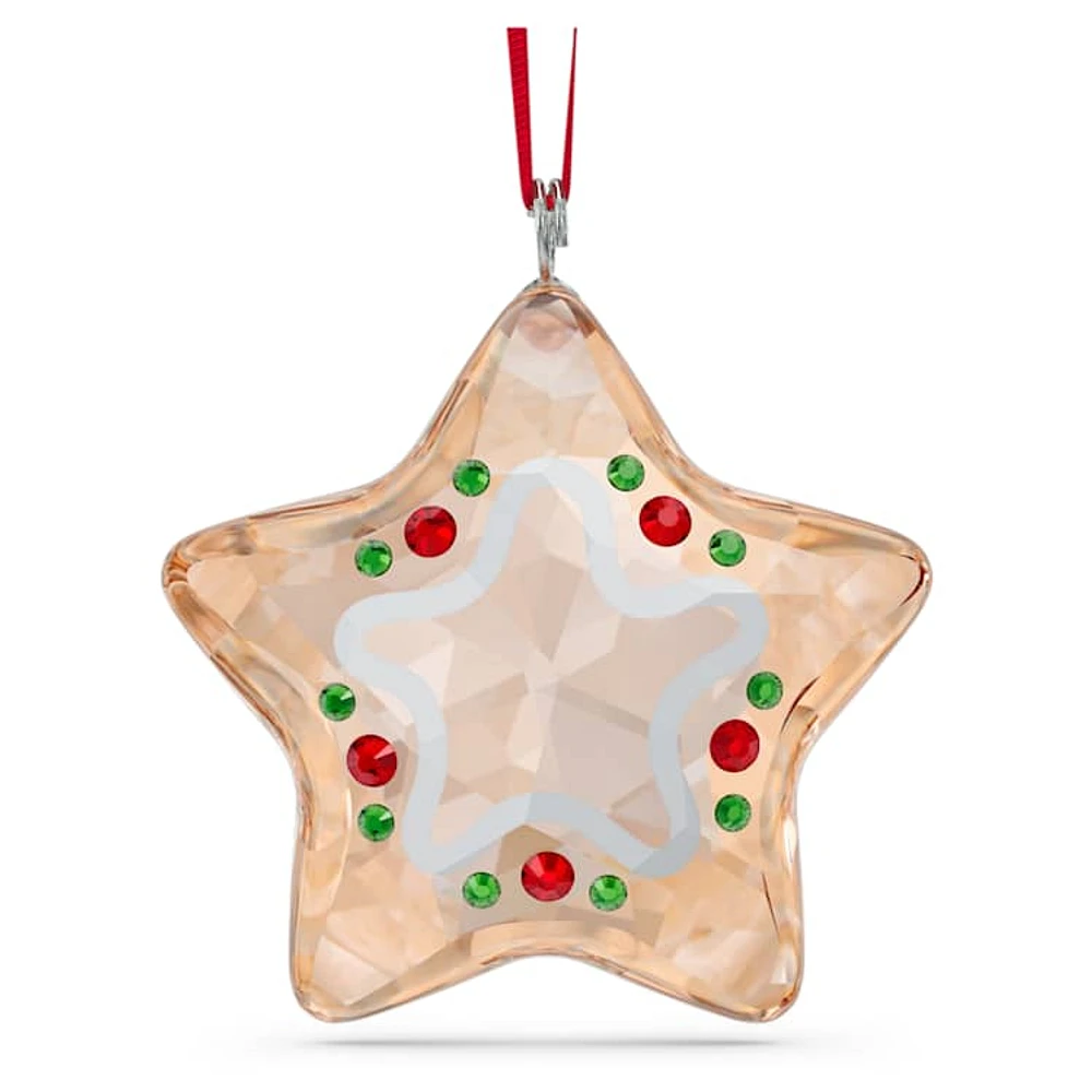 Holiday Cheers Gingerbread Star Ornament by SWAROVSKI