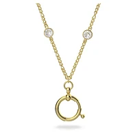 Curiosa necklace, Gold tone, Gold-tone plated by SWAROVSKI