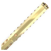 Ballpoint pen, Statement, Yellow, Gold-tone plated by SWAROVSKI