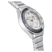 Watch, 37mm, Swiss Made, Metal bracelet, Silver Tone, Stainless steel by SWAROVSKI