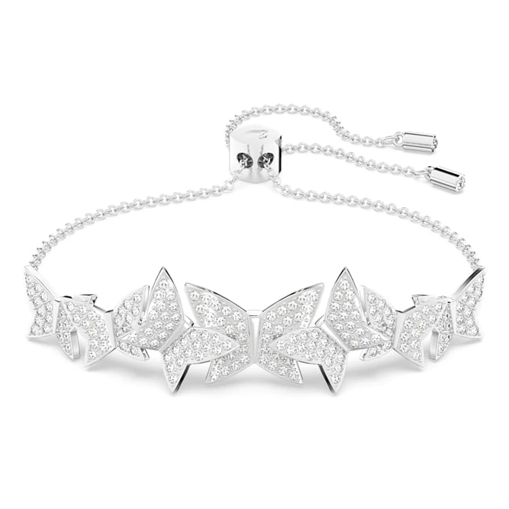 Lilia bracelet, Butterfly, White