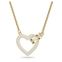 Lovely necklace, Heart, White