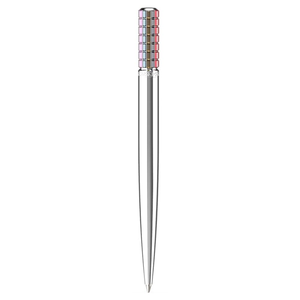 Ballpoint pen, Multicoloured, Chrome plated by SWAROVSKI