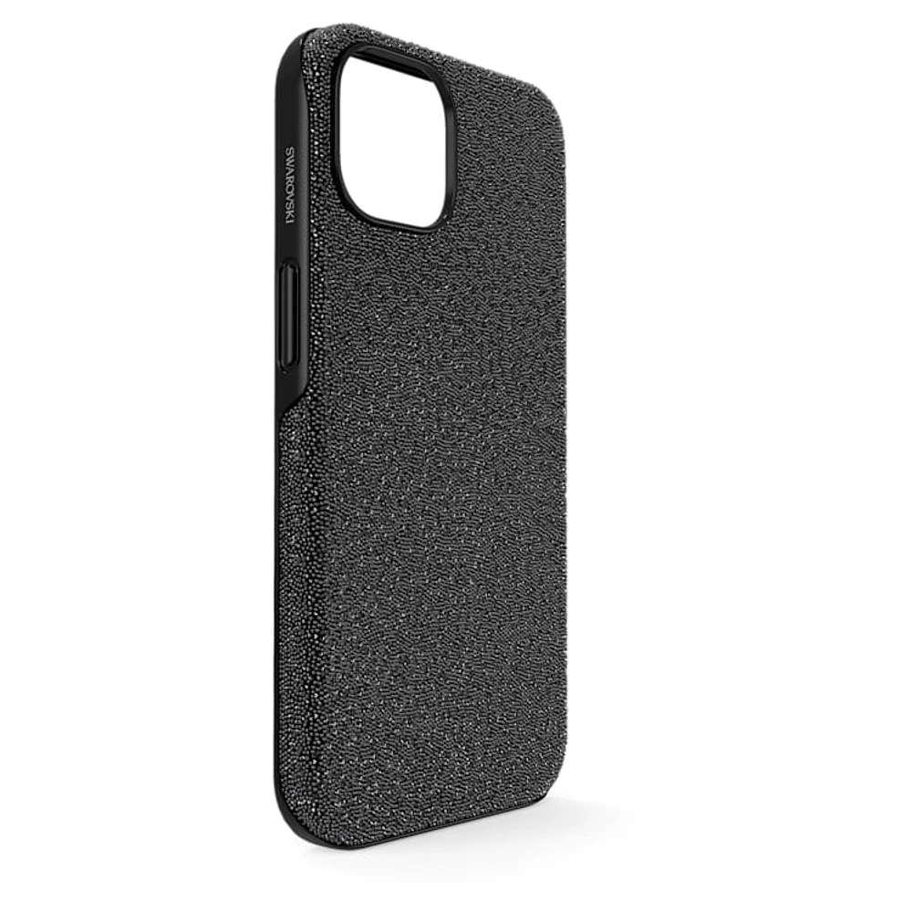 High smartphone case, iPhone® 14, Black by SWAROVSKI