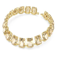 Harmonia choker, Oversized floating crystals, Gold tone, Gold-tone plated by SWAROVSKI