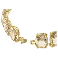 Harmonia choker, Oversized floating crystals, Gold tone, Gold-tone plated by SWAROVSKI