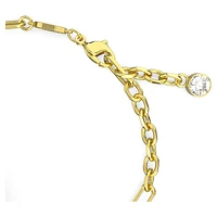 Zodiac bracelet, Aquarius, Gold tone, Gold-tone plated by SWAROVSKI