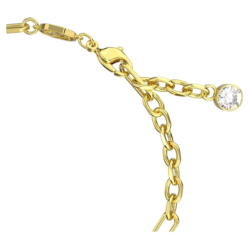 Zodiac bracelet, Aries, Gold tone, Gold-tone plated by SWAROVSKI