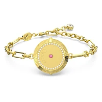 Zodiac bracelet, Cancer, Gold tone, Gold-tone plated by SWAROVSKI