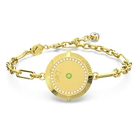 Zodiac bracelet, Leo, Gold tone, Gold-tone plated by SWAROVSKI