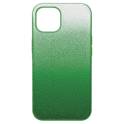 High smartphone case, Colour gradient, iPhone® 14, Green by SWAROVSKI