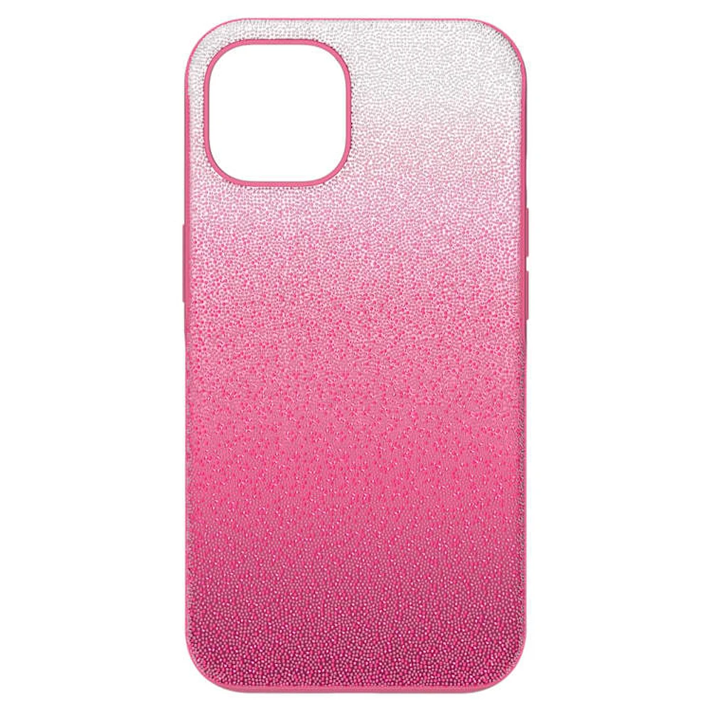 High smartphone case, Colour gradient, iPhone® 14, Pink by SWAROVSKI