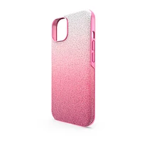 High smartphone case, Colour gradient, iPhone® 14, Pink by SWAROVSKI