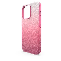 High smartphone case, Colour gradient, iPhone® 14 Pro, Pink by SWAROVSKI