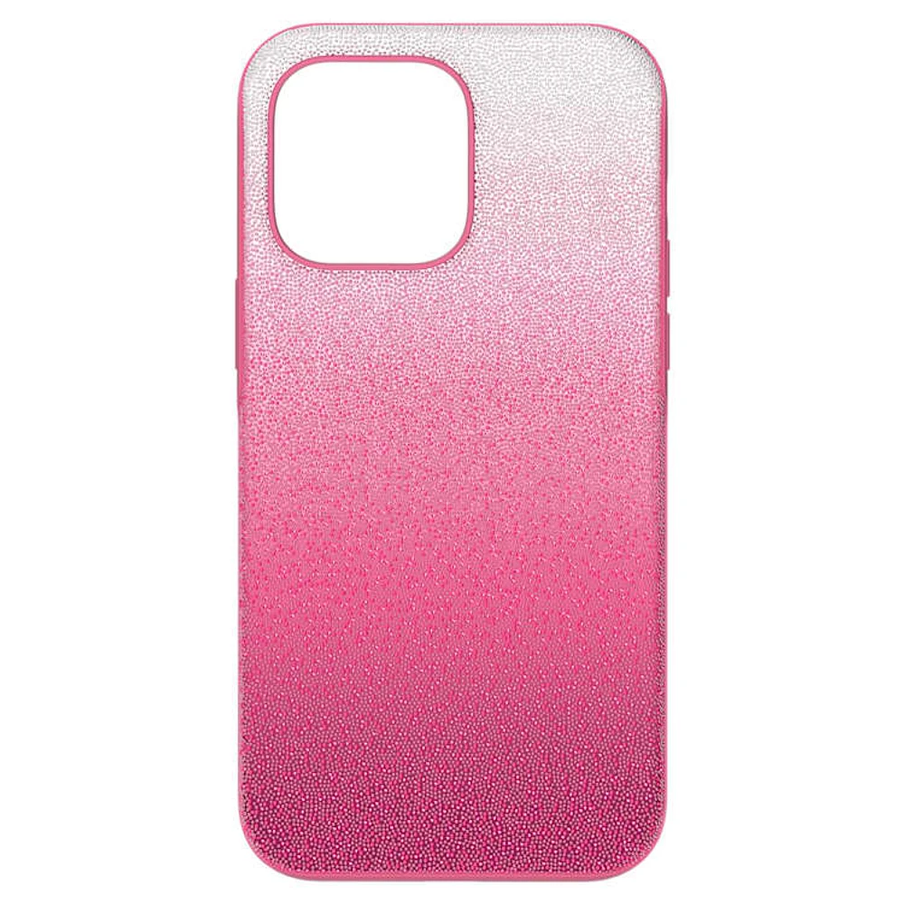 High smartphone case, Colour gradient, iPhone® 14 Pro Max, Pink by SWAROVSKI