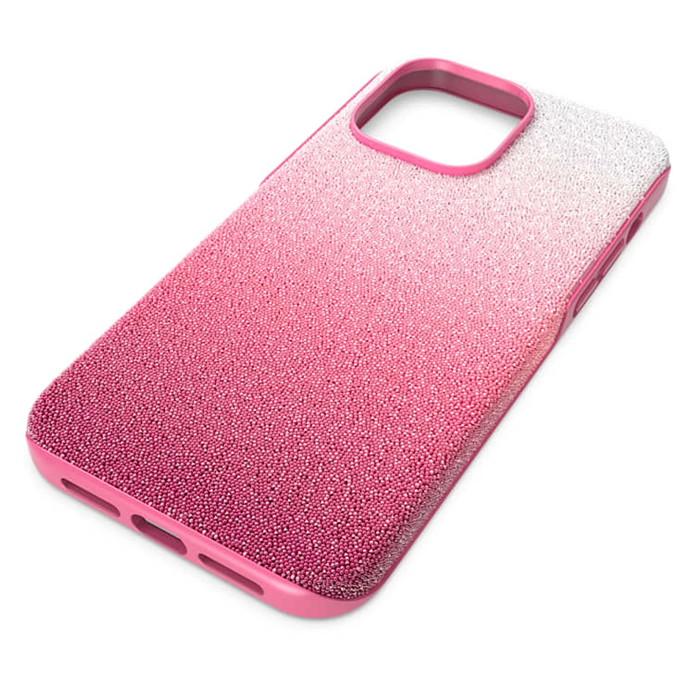 High smartphone case, Colour gradient, iPhone® 14 Pro Max, Pink by SWAROVSKI