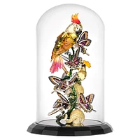 Idyllia Birds and Butterflies Bell Jar by SWAROVSKI