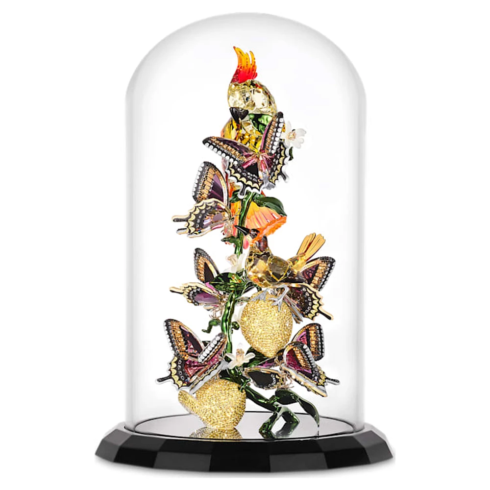 Idyllia Birds and Butterflies Bell Jar by SWAROVSKI