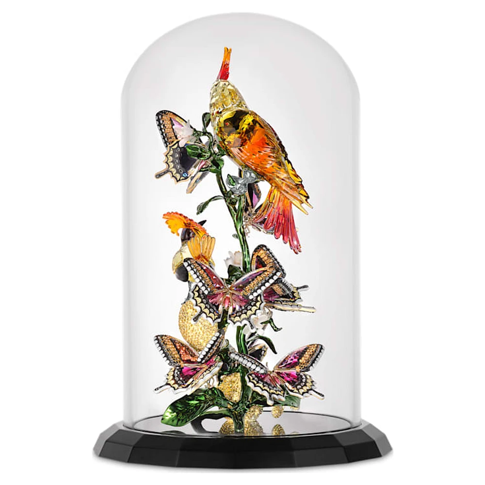 Idyllia Birds and Butterflies Bell Jar by SWAROVSKI