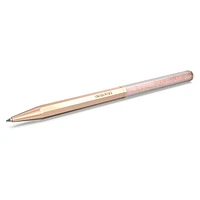 Crystalline ballpoint pen, Octagon shape, Rose gold tone, Rose gold-tone plated by SWAROVSKI