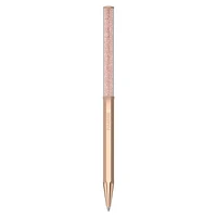 Crystalline ballpoint pen, Octagon shape, Rose gold tone, Rose gold-tone plated by SWAROVSKI