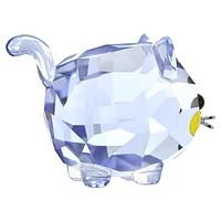 Chubby Cats Blue Cat by SWAROVSKI