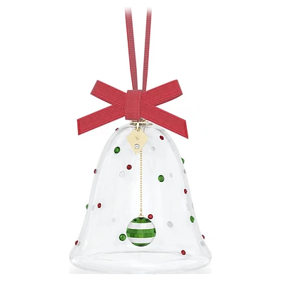 Holiday Cheers Dulcis Bell Ornament by SWAROVSKI