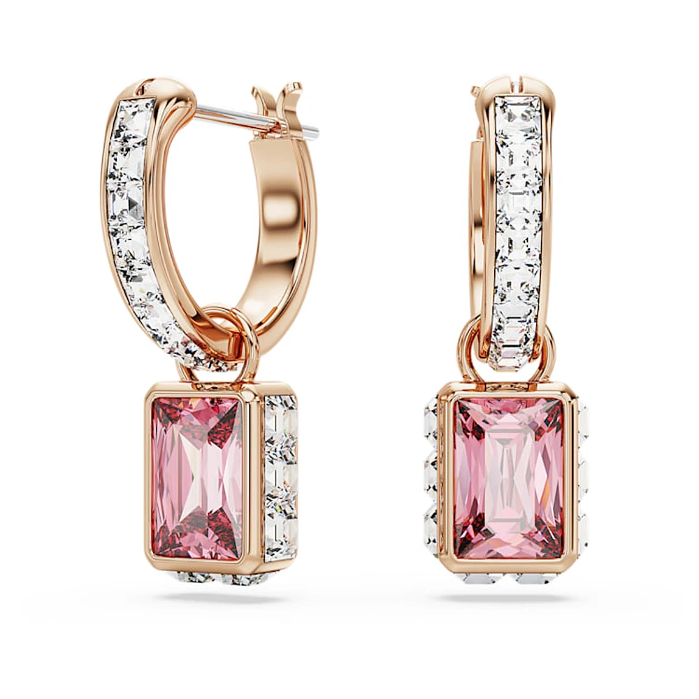 Chroma set, Mixed cuts, Multicoloured, Rose gold-tone plated by SWAROVSKI