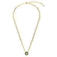 Una pendant, Green, Gold-tone plated by SWAROVSKI