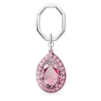 Key ring, Pear cut, Pink by SWAROVSKI