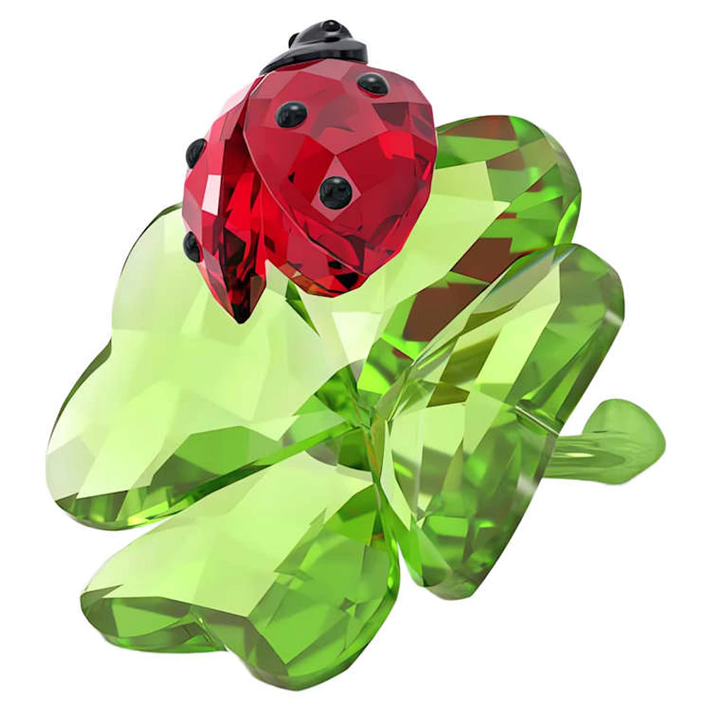 Idyllia Ladybug and Clover by SWAROVSKI